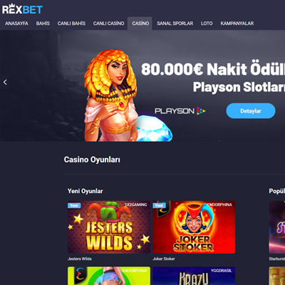 Rexbet263 Yeni Rexbet Online Casino Adresi Oldu